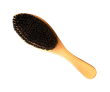 Load image into Gallery viewer, Natural Brown &quot;Kyle Jackie Hair Care&quot; Logo Brush w/ Handle
