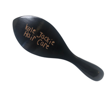 Load image into Gallery viewer, Black &quot;Kyle Jackie Hair Care&quot; Logo Brush w/ Handle
